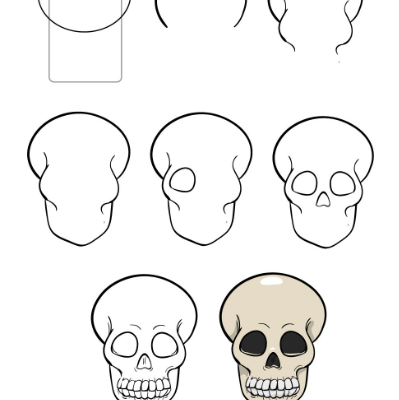 How to Draw a Skull: A Step-by-Step Guide for Artists