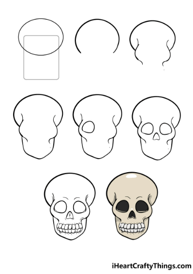 How to Draw a Skull: A Step-by-Step Guide for Artists